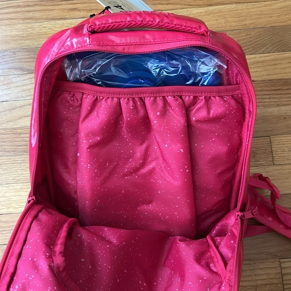 CALPAK, Terra Laptop Backpack in Dragonfruit - Picture 8 of 11